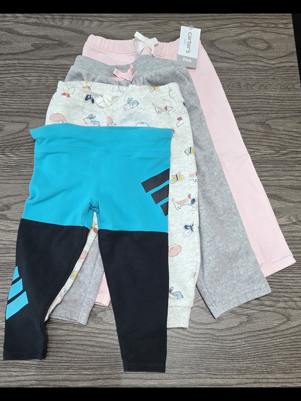 Carter's & Adidas Pants Bundle